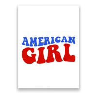 American Girl Fourth Of July Poster
