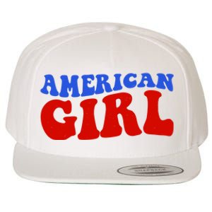 American Girl Fourth Of July Wool Snapback Cap