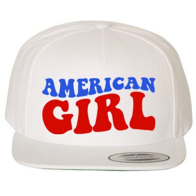 American Girl Fourth Of July Wool Snapback Cap