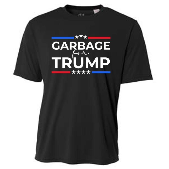 American Garbage For Trump 2024 Cooling Performance Crew T-Shirt