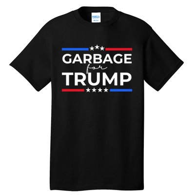 American Garbage For Trump 2024 Tall T-Shirt