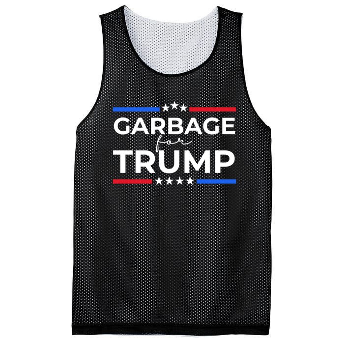 American Garbage For Trump 2024 Mesh Reversible Basketball Jersey Tank