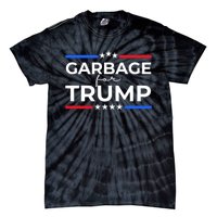 American Garbage For Trump 2024 Tie-Dye T-Shirt