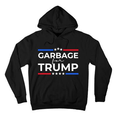 American Garbage For Trump 2024 Tall Hoodie