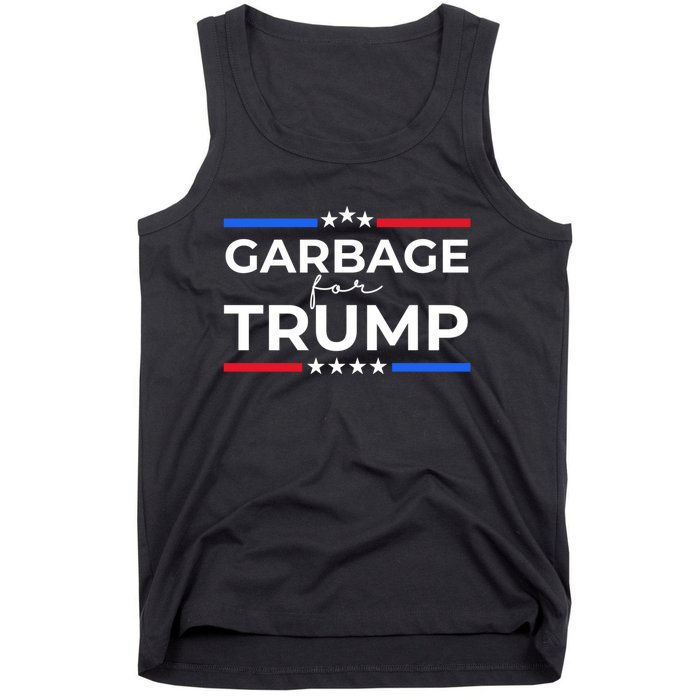 American Garbage For Trump 2024 Tank Top