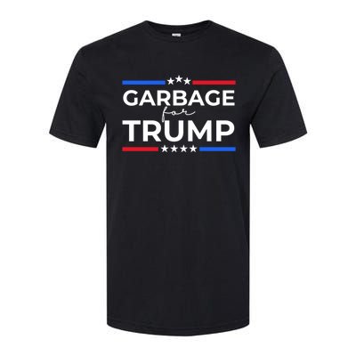 American Garbage For Trump 2024 Softstyle CVC T-Shirt