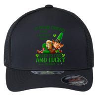 A Good Friend Is Like A Four Leaf Clover Patrick's Day Flexfit Unipanel Trucker Cap