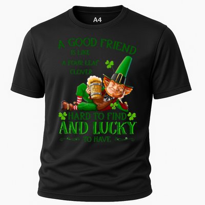 A Good Friend Is Like A Four Leaf Clover Patrick's Day Performance Shirt