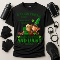 A Good Friend Is Like A Four Leaf Clover Patrick's Day Performance Shirt