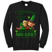 A Good Friend Is Like A Four Leaf Clover Patrick's Day Sweatshirt