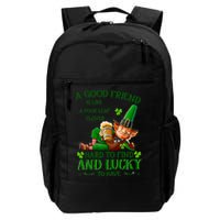 A Good Friend Is Like A Four Leaf Clover Patrick's Day Backpack