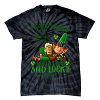 A Good Friend Is Like A Four Leaf Clover Patrick's Day Tie-Dye T-Shirt