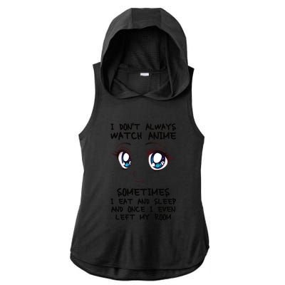 Anime Gift For Teen Girl Women Boy Cute Anime Merch Lovers Ladies PosiCharge Tri-Blend Wicking Draft Hoodie Tank