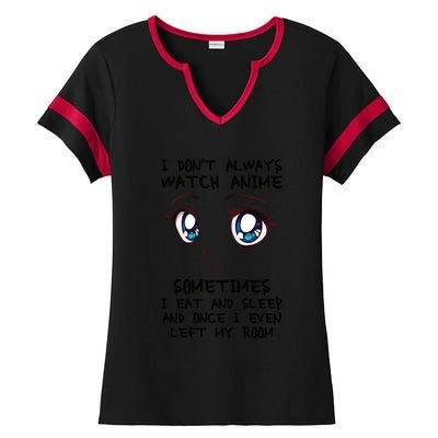 Anime Gift For Teen Girl Women Boy Cute Anime Merch Lovers Ladies Halftime Notch Neck Tee