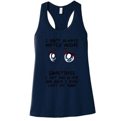 Anime Gift For Teen Girl Women Boy Cute Anime Merch Lovers Women's Racerback Tank