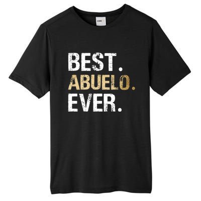 Abuelo Gift From Granddaughter Grandson Best Abuelo Tall Fusion ChromaSoft Performance T-Shirt