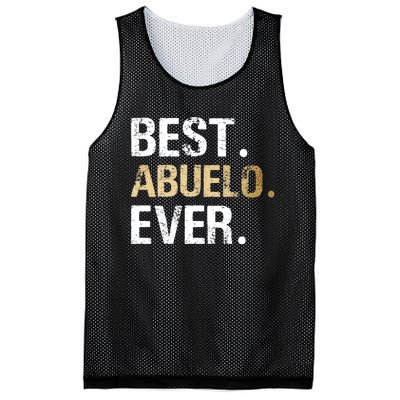 Abuelo Gift From Granddaughter Grandson Best Abuelo Mesh Reversible Basketball Jersey Tank