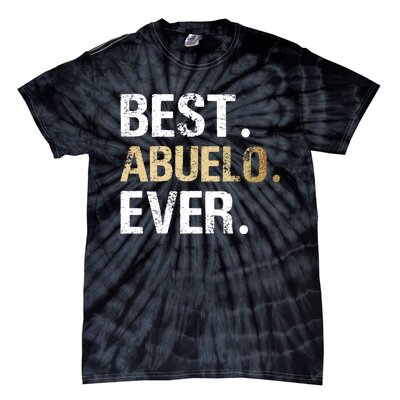 Abuelo Gift From Granddaughter Grandson Best Abuelo Tie-Dye T-Shirt