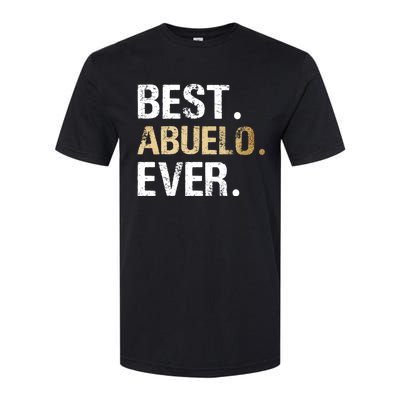 Abuelo Gift From Granddaughter Grandson Best Abuelo Softstyle CVC T-Shirt