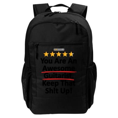 Awesome Guitarist Funny Gift Guitar Backpack
