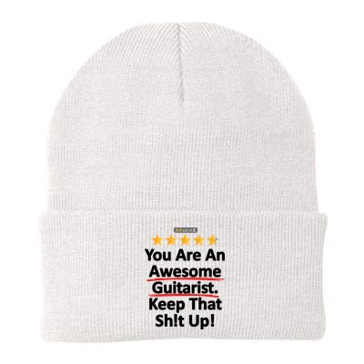 Awesome Guitarist Funny Gift Guitar Beanie