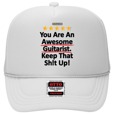 Awesome Guitarist Funny Gift Guitar Trucker Hat