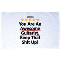 Awesome Guitarist Funny Gift Guitar Microfiber Hand Towel