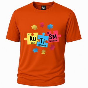 Autism Gift For Teachers Sped Periodic Table Elets Gift Cooling Performance Crew T-Shirt