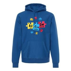 Autism Gift For Teachers Sped Periodic Table Elets Gift Premium Hoodie