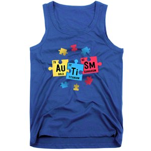 Autism Gift For Teachers Sped Periodic Table Elets Gift Tank Top