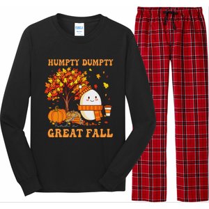 A Great Fall Thanksgiving Autumn Season Long Sleeve Pajama Set