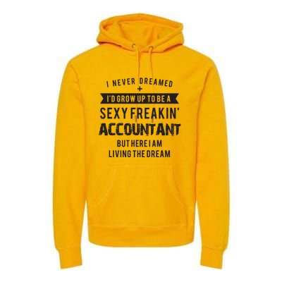 Accountant Graduation Funny For Future Accountant Gift Premium Hoodie