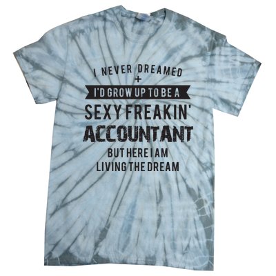 Accountant Graduation Funny For Future Accountant Gift Tie-Dye T-Shirt