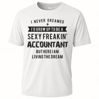 Accountant Graduation Funny For Future Accountant Gift Cooling Performance Crew T-Shirt