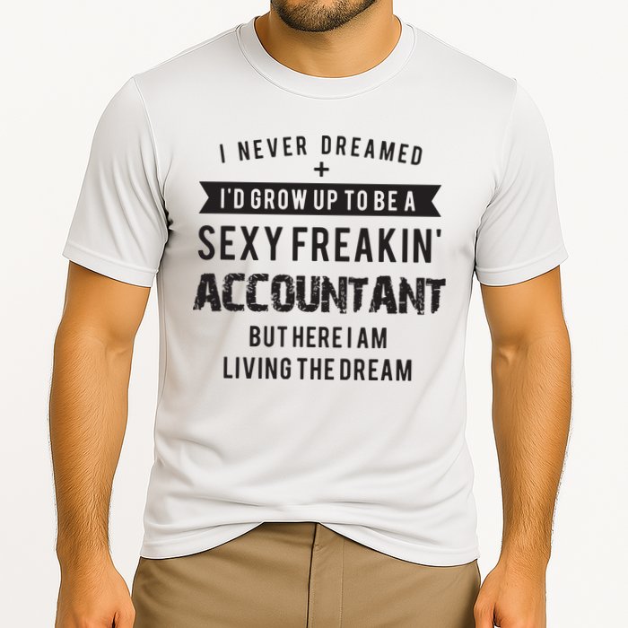 Accountant Graduation Funny For Future Accountant Gift Cooling Performance Crew T-Shirt