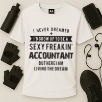 Accountant Graduation Funny For Future Accountant Gift Cooling Performance Crew T-Shirt