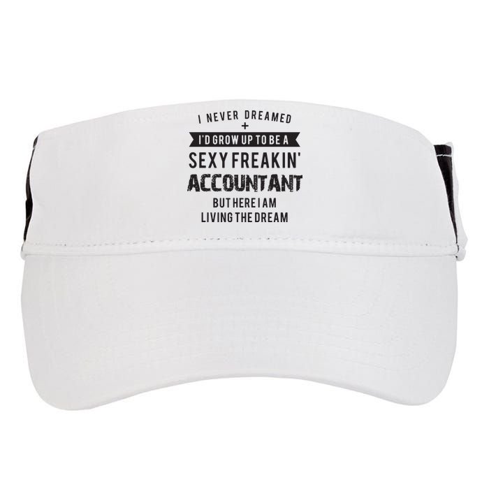 Accountant Graduation Funny For Future Accountant Gift Adult Drive Performance Visor