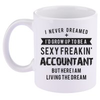Accountant Graduation Funny For Future Accountant Gift 11oz C Handle Ceramic Mug