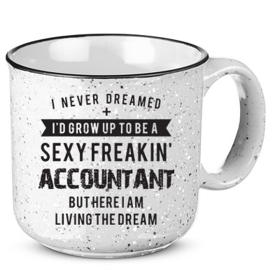 Accountant Graduation Funny For Future Accountant Gift 15oz Campfire Ceramic Mug