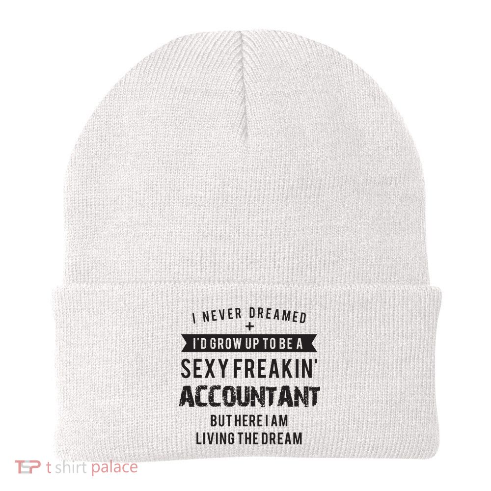 Accountant Graduation Funny For Future Accountant Gift Beanie