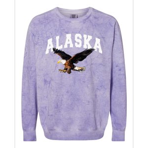 Alaska Gifts For Anchorage Juneau Denali Sitka Colorblast Crewneck Sweatshirt