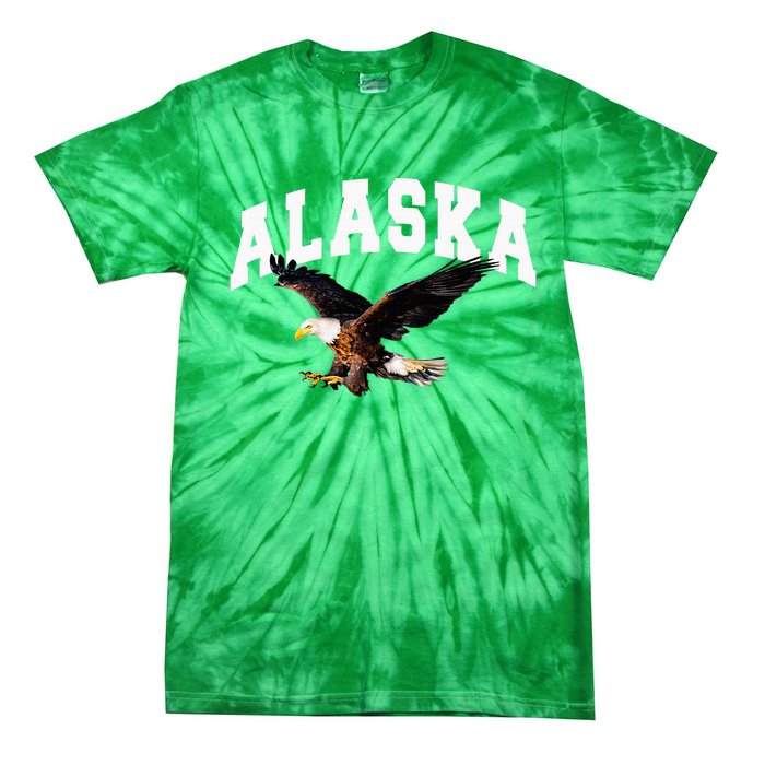 Alaska Gifts For Anchorage Juneau Denali Sitka Tie-Dye T-Shirt