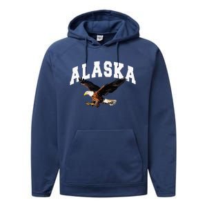 Alaska Gifts For Anchorage Juneau Denali Sitka Performance Fleece Hoodie