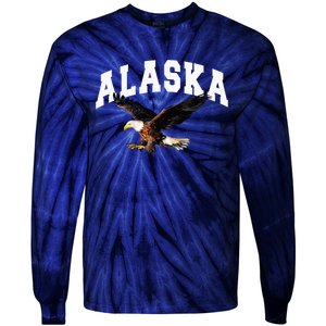 Alaska Gifts For Anchorage Juneau Denali Sitka Tie-Dye Long Sleeve Shirt