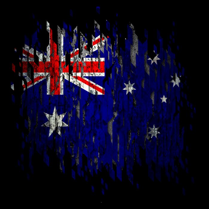 Australia Grunge Flag City Backpack