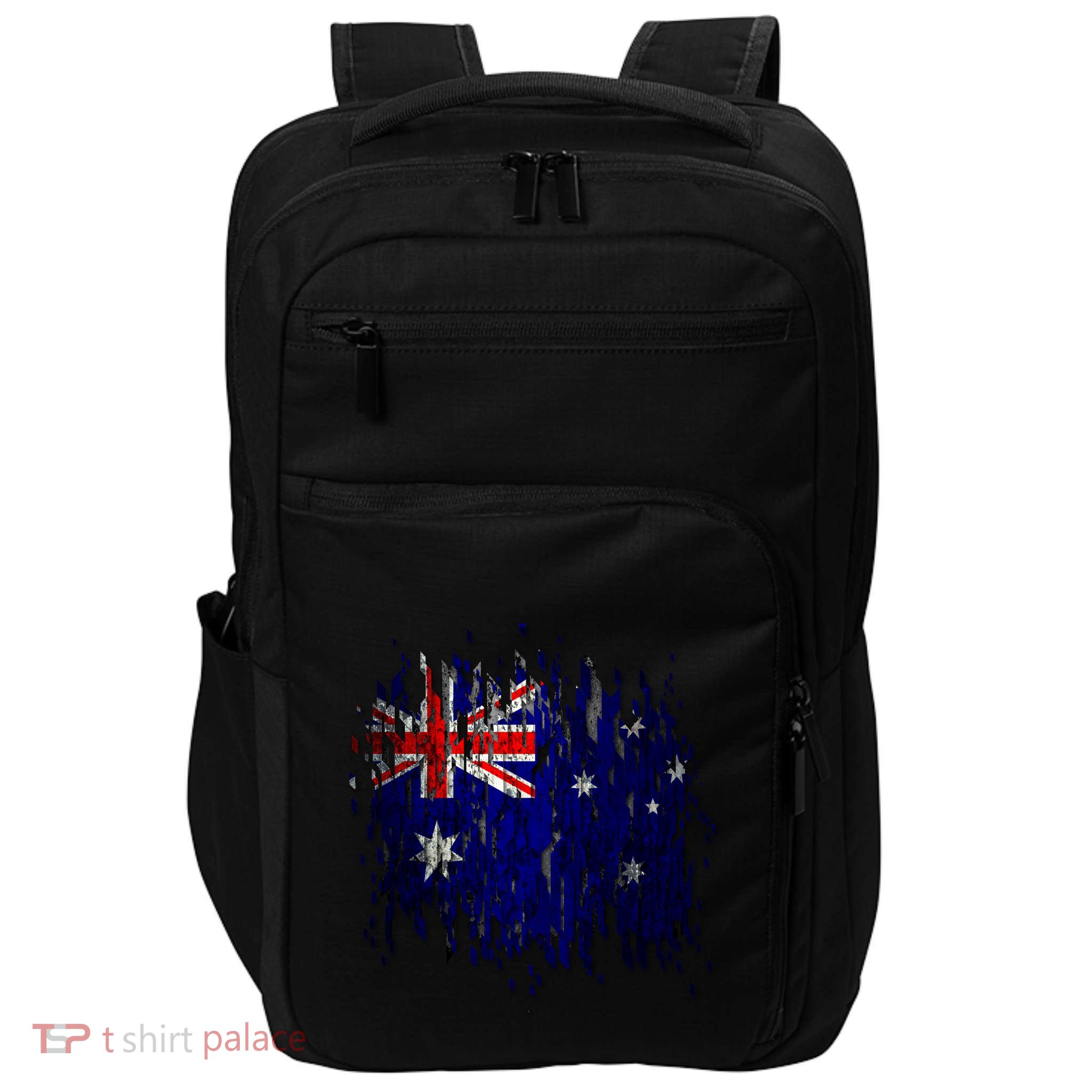 Australia Grunge Flag Impact Tech Backpack
