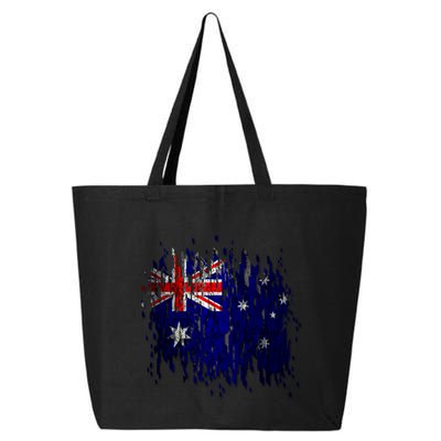 Australia Grunge Flag 25L Jumbo Tote