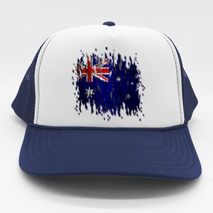 Australia Grunge Flag Trucker Hat