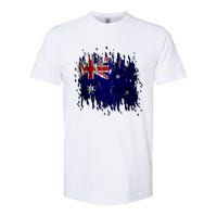 Australia Grunge Flag Softstyle CVC T-Shirt