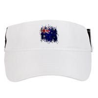Australia Grunge Flag Adult Drive Performance Visor